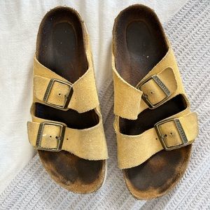 Yellow Birkenstocks
